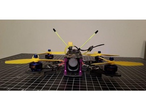 Anten monte special edition Mars 215mm rc drone araç gerçek anten montaj 3d print model - Mito3D