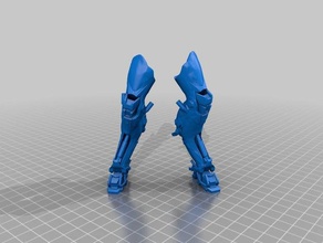 ranger javlin cohete lanzador de granadas video juegos 3d print model - Mito3D