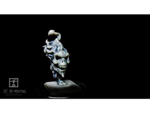 d&d flameskull de juguete juego accesorios no molestar dungeons dragons miniaturas 3d print model - Mito3D