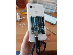 arduino uno-realizzazione di 3 pixel caso elettronica 3d print model - Mito3D