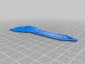 house lannister bookmark 3d printing 3d print model - Mito3D