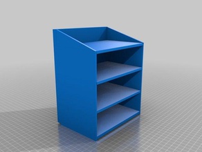 parts holder drawer v2 containers 3d print model - Mito3D