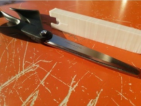 fiskars scissors protection replacement parts cover 3d print model - Mito3D