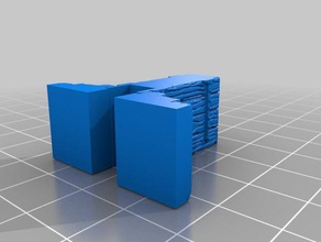 cierto azulejos tt 15mm puertas los juguetes juegos dungeon 3d print model - Mito3D