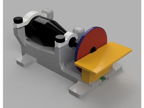 dremel disc sander Maschine tools dremel395 395 Werkzeug montieren multipro 3d print model - Mito3D