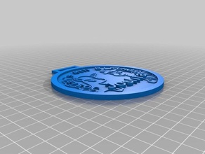 meu aniversário personalizados medalha de unicórnio pata patrulha brinquedo jogo acessórios 3d print model - Mito3D