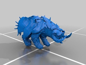 hino jogo de animais vídeo jogos anthemthegame 3d print model - Mito3D