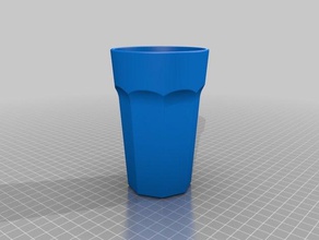 outdoor glass kitchen dining cup 3d print model - Mito3D