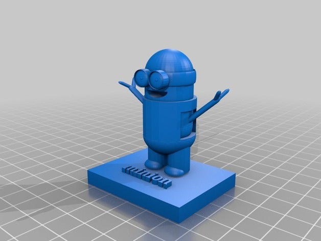 minion model mobilya 3D print model - Mito3D