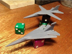 f-111 aardvark ef-111 raven microarmor oyunlar 3d print model - Mito3D