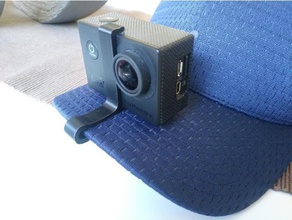 cap-cam Kamera ActionCam beim 3d print model - Mito3D
