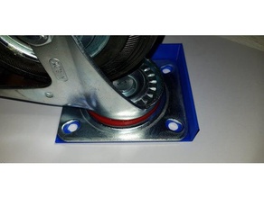 bohrschablone f&uumlr 125mm r&aumlder 18mm platte de la máquina herramientas 3d print model - Mito3D
