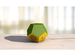 sensorbox dodekaeder al aire libre jardín 3d print model - Mito3D