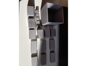 2018-12-25blocks puzzles 3d puzzle cube 3d print model - Mito3D