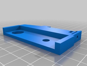 güç anahtarı tepsi elektronik dın ray tutucu montaj 3d print model - Mito3D