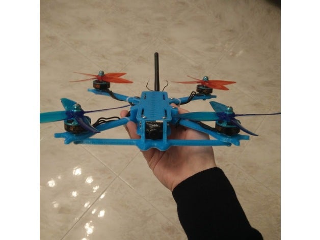 protox 5inch quadcopter frame rc vehicles 3D print model - Mito3D