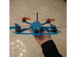 protox 5inch quadcopter quadro rc veículos 3d print model - Mito3D