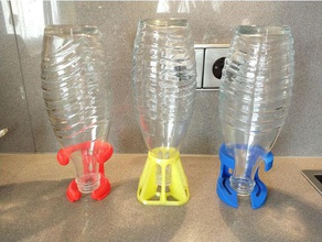 more bottle stands sodastream crystal kitchen dining 3d print model - Mito3D