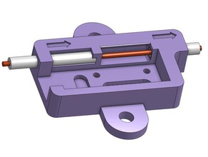 filamento del sensor caso de ptfe orificios montaje 3d la impresora accesorios 3d print model - Mito3D