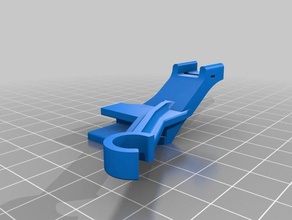 ender 4 de alivio tensión braket caliente la cama 3d impresora partes soporte cable creality 3d print model - Mito3D
