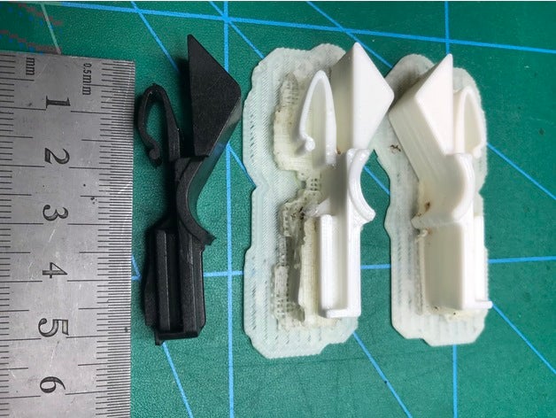 parcel shelf support alfa romeo brera replacement parts boot trunk 3D print model - Mito3D