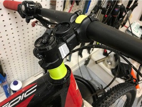 parametrische headset Spacer Fahrrad threadless headsets sport im freien Fahrrad-Abstandhalter 3d print model - Mito3D