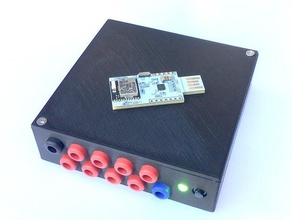 touch-proof openbci-Gehäuse engineering biosignal EKG eeg emg 3d print model - Mito3D