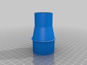 shop vac kirby zip pennello parti l'adattatore su misura shopvac 3d print model - Mito3D