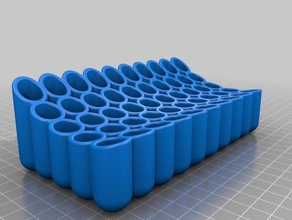 stand şişe aracı sahipleri kutuları kimya kromatografi Köln gc sahibi parfüm 3d print model - Mito3D