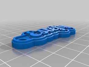 llavero estefy llaveros personalizado 3d print model - Mito3D
