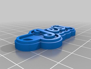 chaveiro chaveiros personalizado 3d print model - Mito3D
