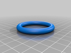 i186 w32 o-ring le bricolage personnalisé 3d print model - Mito3D