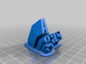 agas office customized 3d print model - Mito3D
