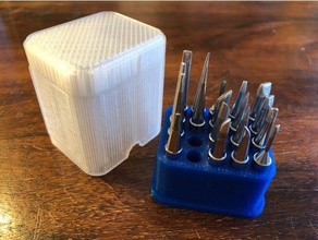 solder iron tip box tool holders boxes soldering weller 3d print model - Mito3D