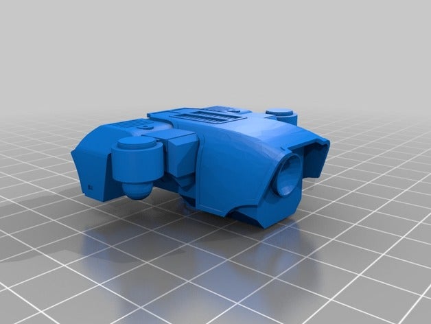 marte patrón de warhound titan wardog juguete juego accesorios 8mm adeptus titanicus épica epic30k epic40k epic 40k escala 3D print model - Mito3D