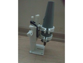 mini drill press single piece machine tools pcb 3d print model - Mito3D