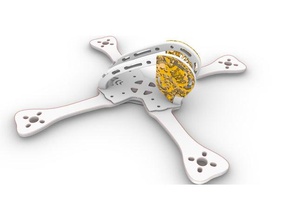geprc lx5 vehicles drone fpv racer leopard 3d print model - Mito3D