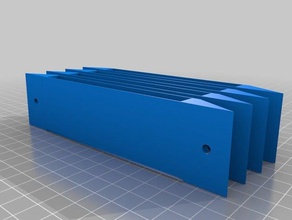 anschraubbarer kartenhalter hobby 3d print model - Mito3D