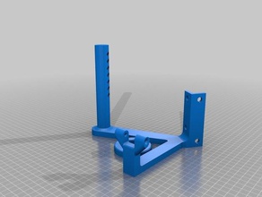 filament support de bobine 20x20 profil 3d l'imprimante accessoires 3d print model - Mito3D