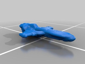 merlin des véhicules star citizen 3d print model - Mito3D