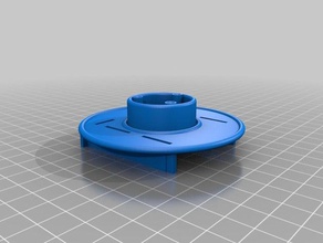 dickie toys mega crane round support construction 3d print model - Mito3D