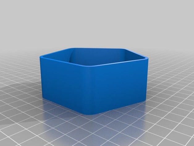 5 Seiten-box - Organisation angepasst 3D print model - Mito3D
