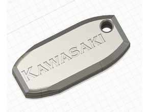la clé de l'extension kawasaki z900 z1000 l'automobile en500 trousseau clés ninja 3d print model - Mito3D