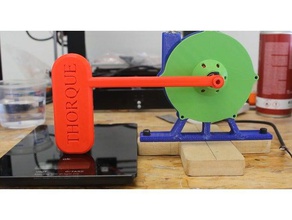 thorque levier de mesure couple statique ingénierie 3d print model - Mito3D