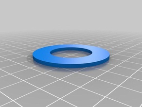 anti-lock lathe spindle washer parts 3d print model - Mito3D