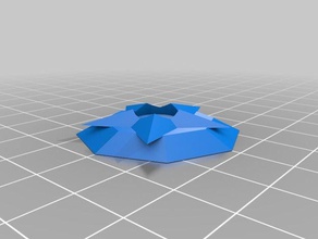 simples suporte de vela decoração 3d print model - Mito3D