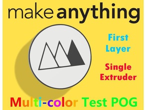 makeanything colorful 3d prints single extruder printer test pogchip printing tests 02mm art black budget calibration cheap coin creality ender 3 creative devon montes easy ender3 fast fdm first layer gcode inspire logo multicolor multicolors print multimaterial multiple parts nozzle rainbow simplify3d white youtube 3d print model - Mito3D