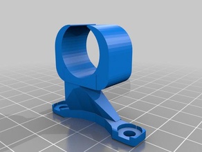anet a6 18mm proximity sensor fan mount remix 3d printer parts 3d print model - Mito3D