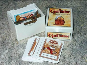 guillotine jeu jeux de cartes table 3d print model - Mito3D