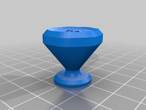 my customized customizer knob factory stylee parts 3d print model - Mito3D